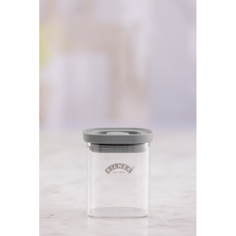 Kilner New Fresh Storage Square Spice Jar 0.16L