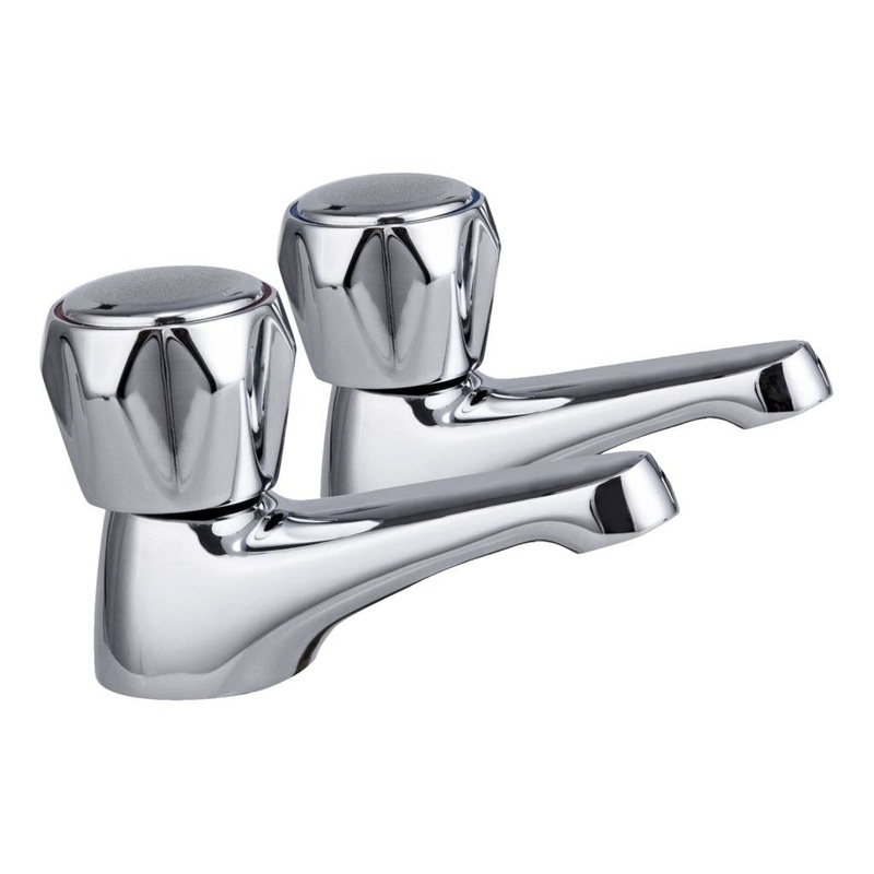 SupaPlumb Jura Basin Taps – H: 74mm D: 118mm Diameter: 45mm