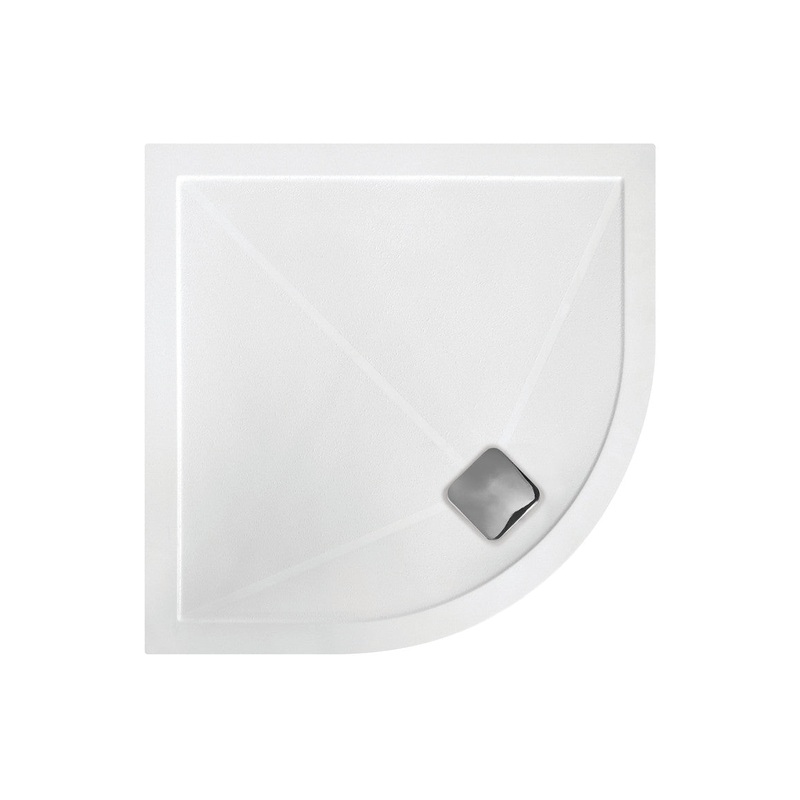 25mm Anti-Slip Ultra-Slim Quadrant Tray & Waste