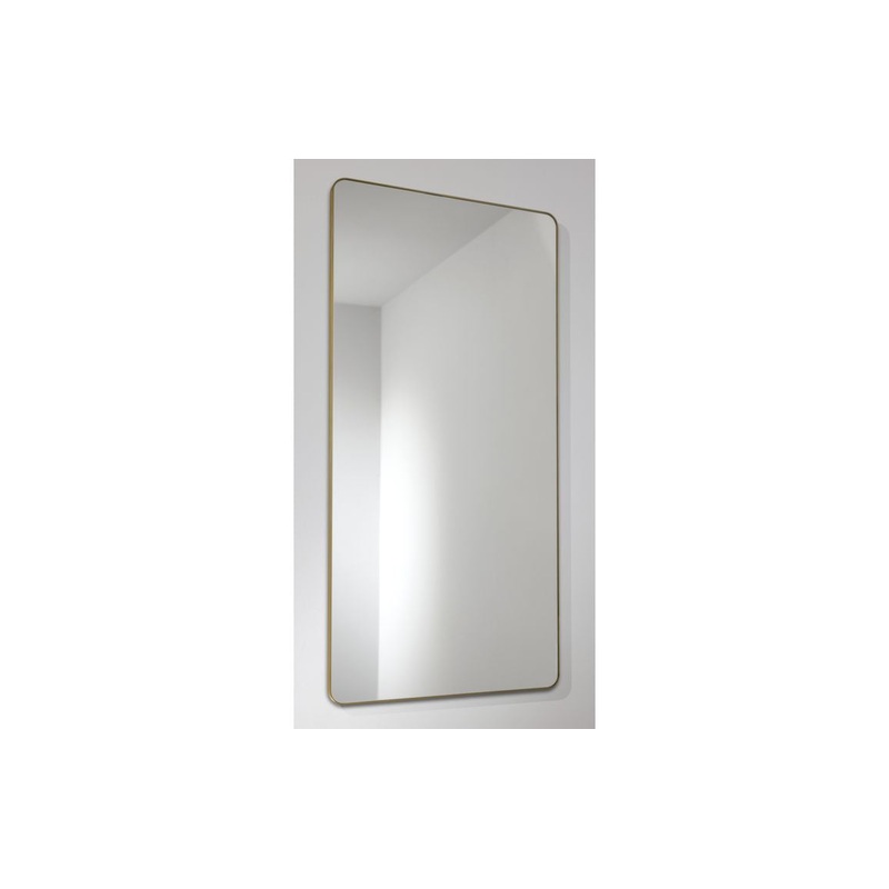 Abode Mayar 450x900mm Tablet Mirror – Brushed Brass