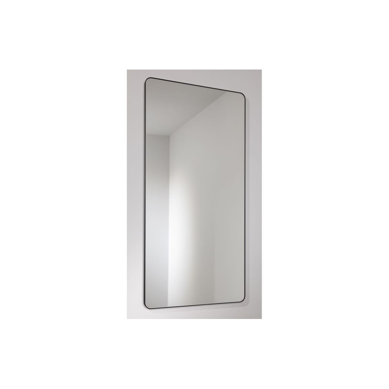 Abode Mayar 450x900mm Tablet Mirror – Matt Black
