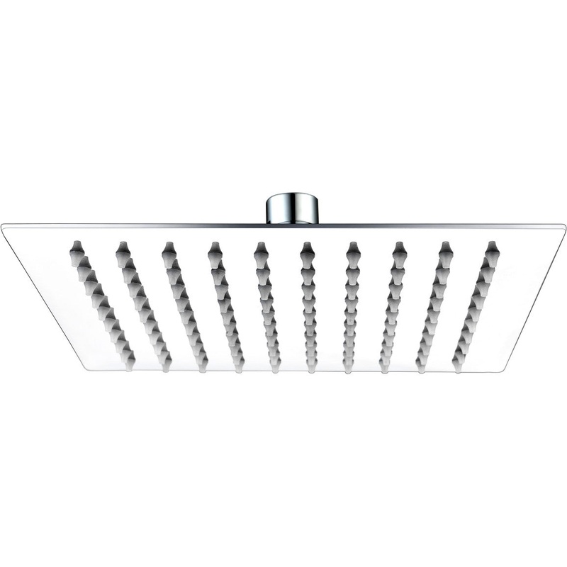 Engleman Square Ultraslim Showerhead – St/Steel