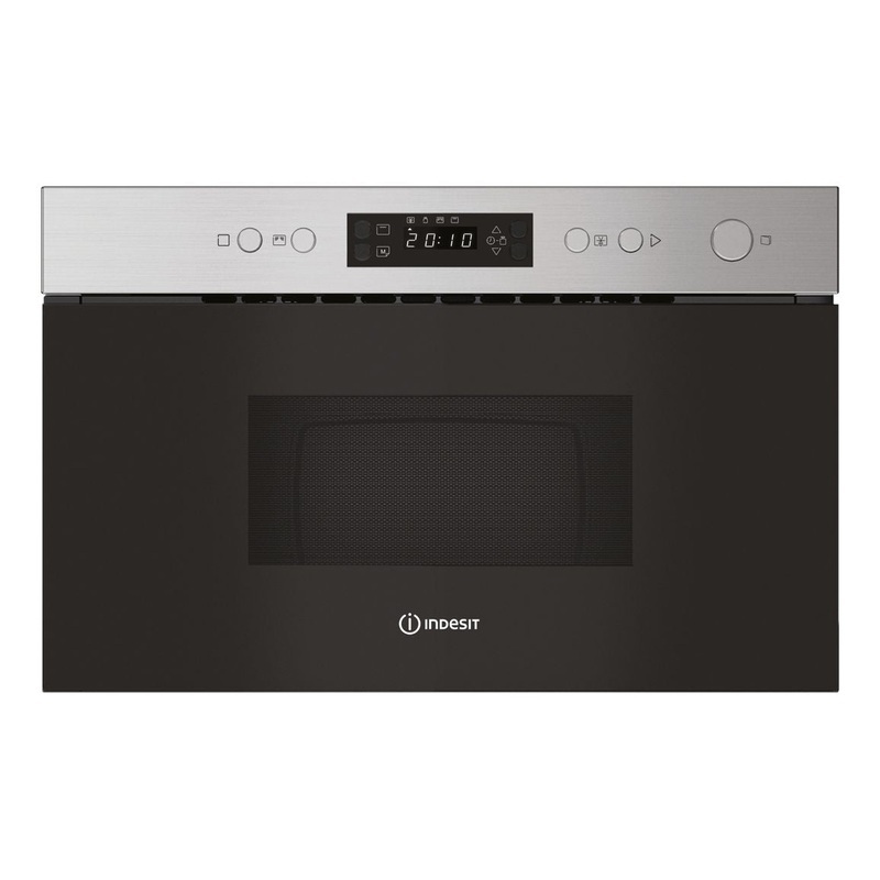 Indesit IM K12 XUK B/I 750W Microwave & Grill – St/Steel