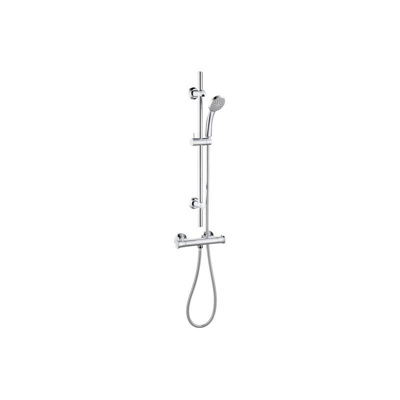 Spruce Thermostatic Bar Mixer Shower – Chrome