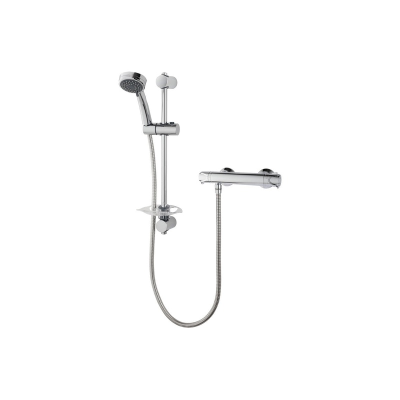 Triton Dene Cool-Touch Thermostatic Bar Mixer Shower – Chrome
