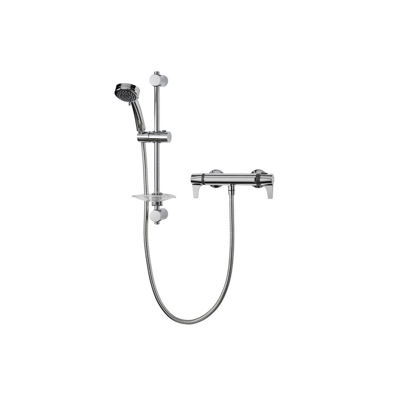 Triton Exe Lever Cool Touch Bar Mixer Shower – Chrome