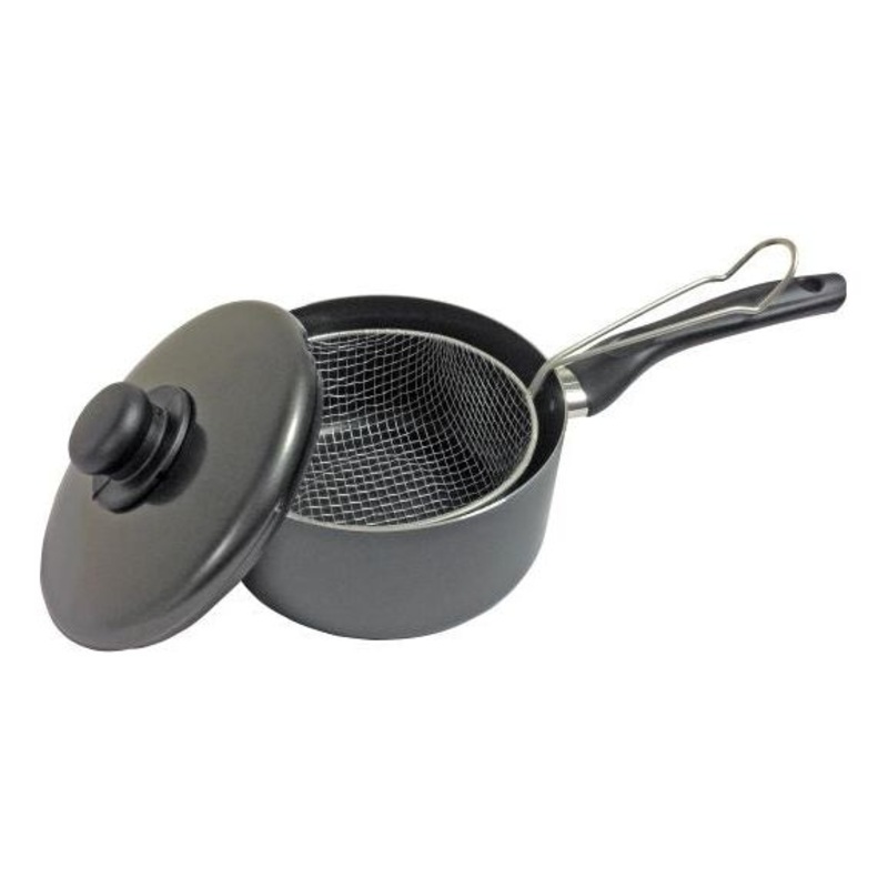 Pendeford The Chef’s Choice Polished Chip Pan & Lid 20cm