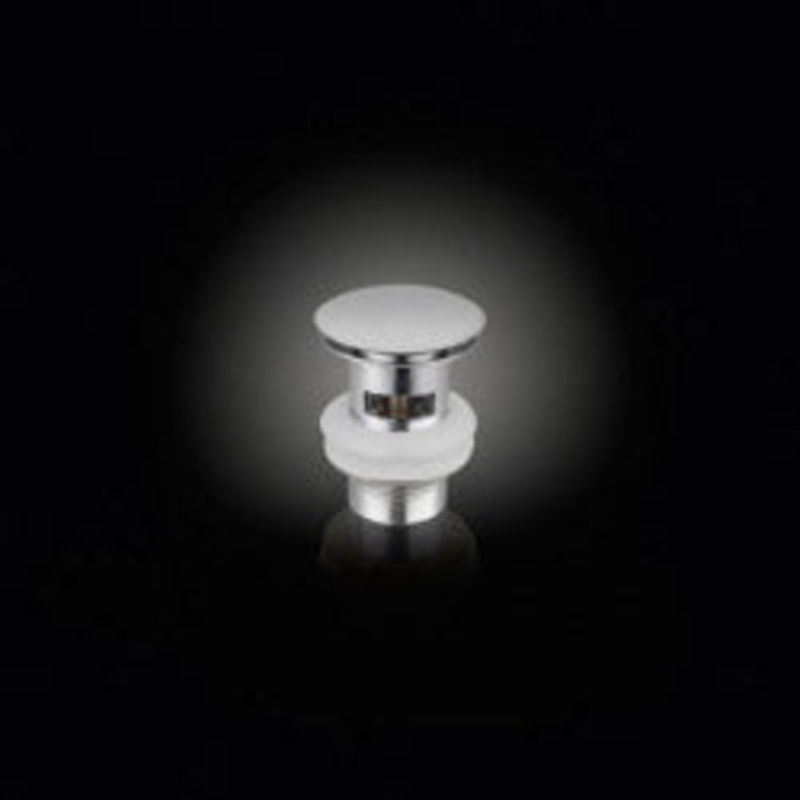 SupaPlumb Click Clack Basin Waste With Round Cover