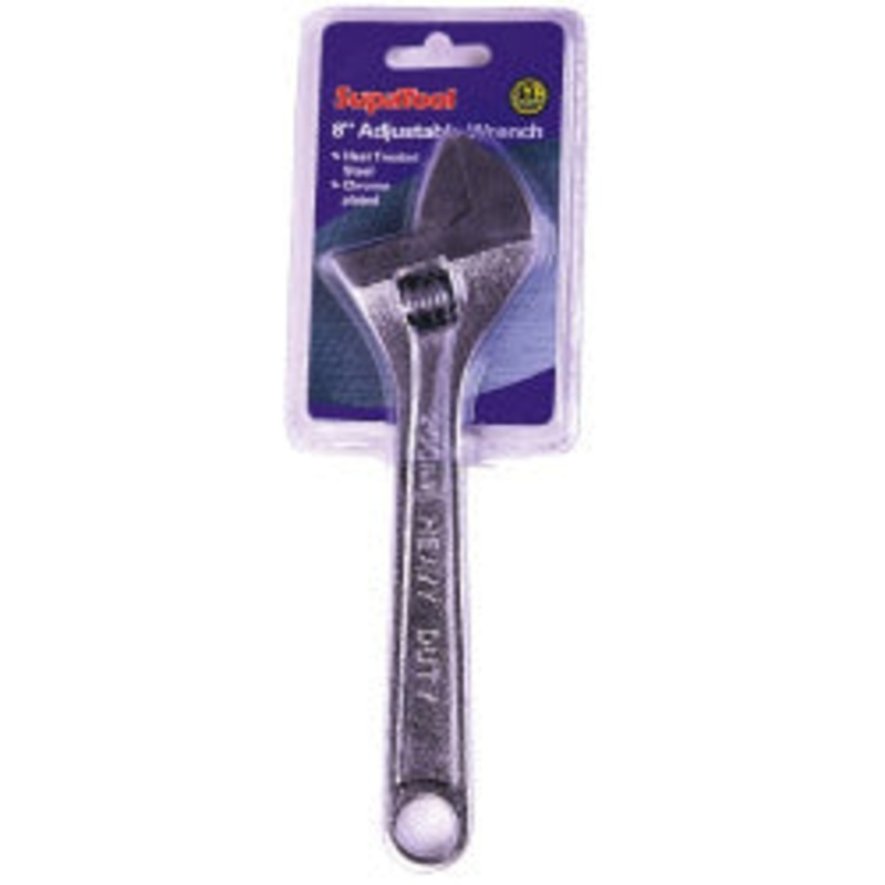 SupaTool Adjustable Wrench|8/200mm|6/150mm|10/250mm|12/300mm