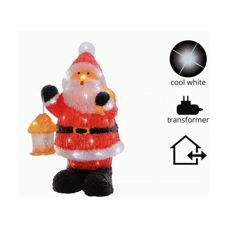 Indoor And Outdoor Acrylic Santa