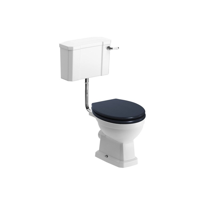 Bonny Low Level WC & Indigo Ash Soft Close Seat