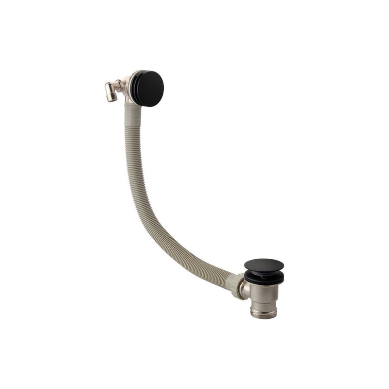 Overflow Bath Filler – Matt Black