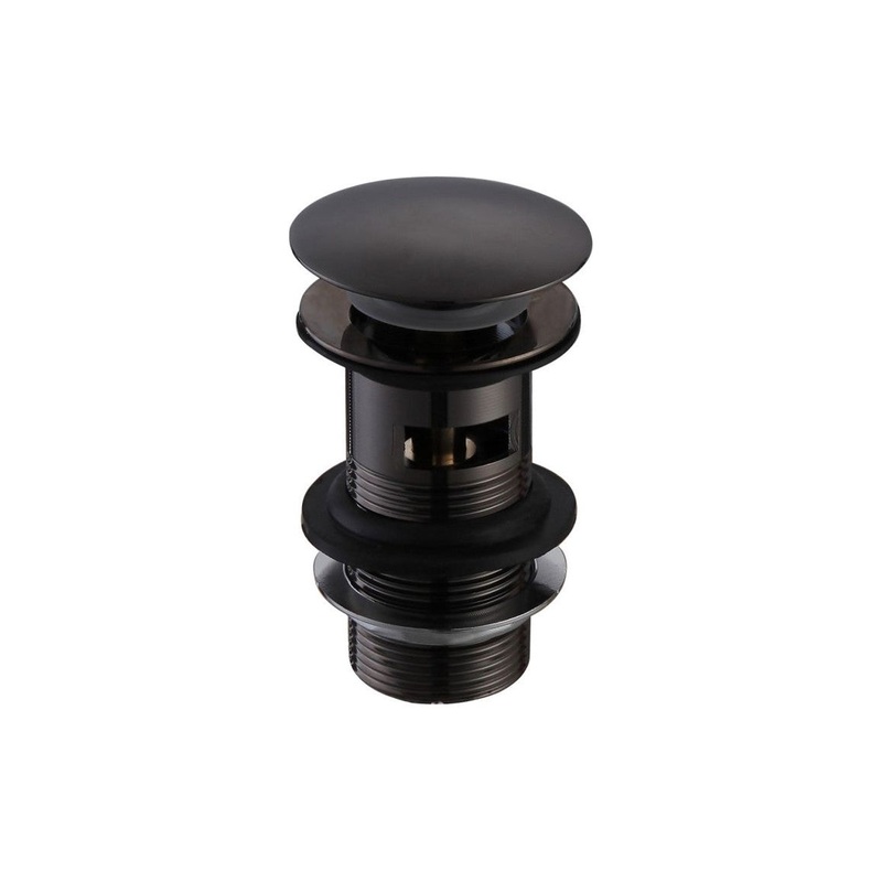 Slotted Mushroom Basin Waste (1 1/4) – Matt Black