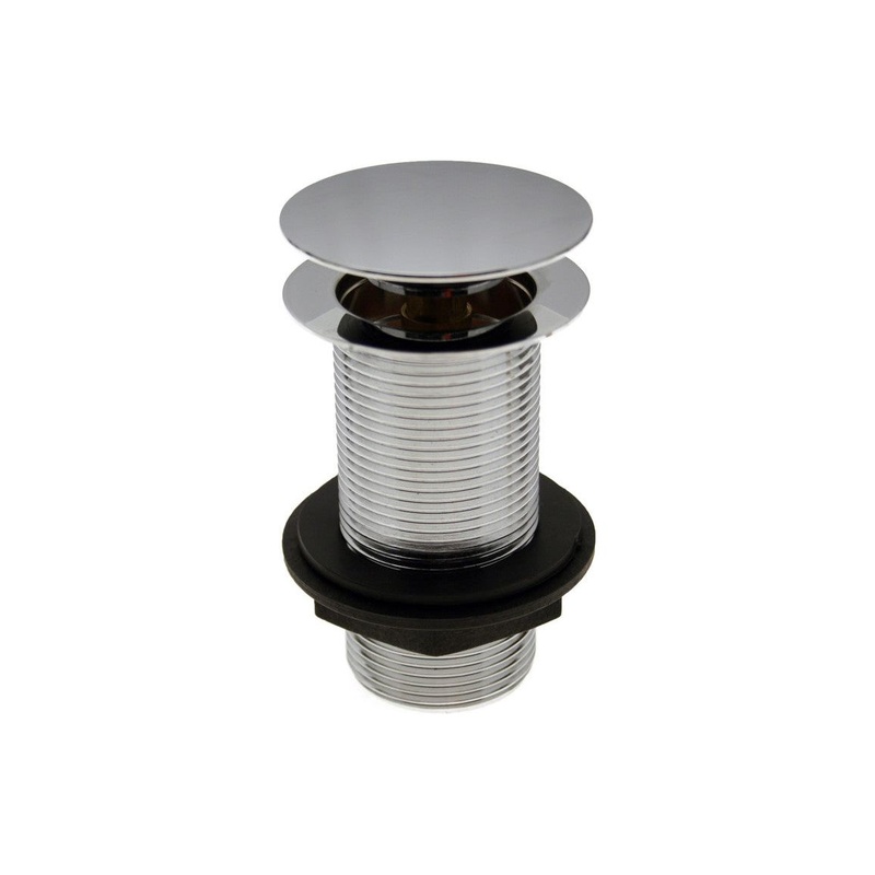 Unslotted Mushroom Basin Waste (1 1/4) – Chrome