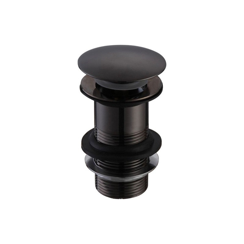 Unslotted Mushroom Basin Waste (1 1/4) – Matt Black