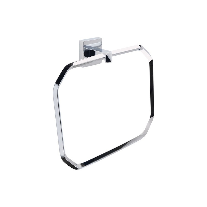 Abbeville Towel Ring – Chrome