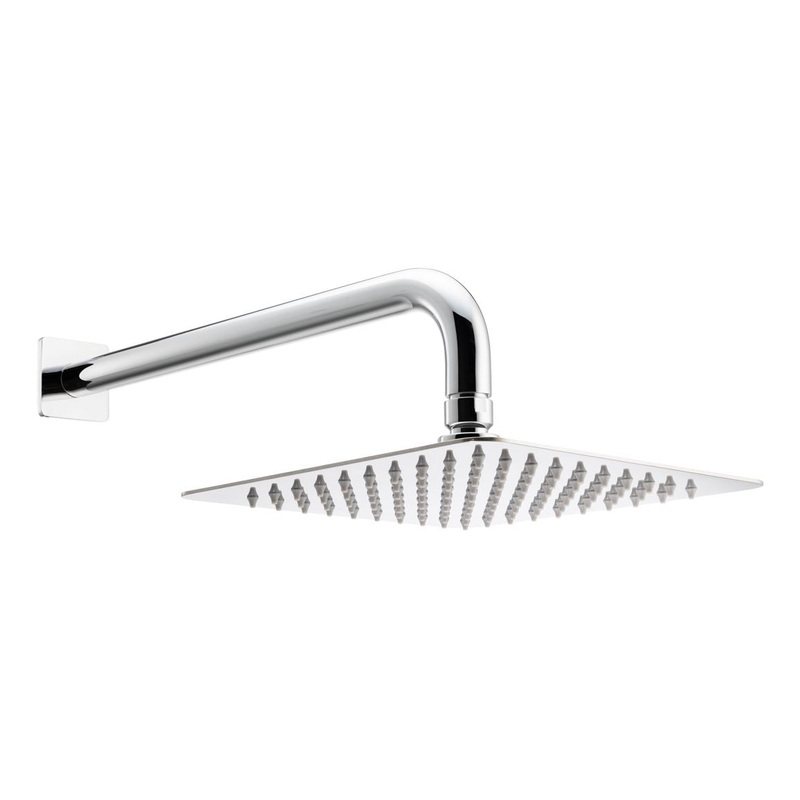 Abode Uno 200x200mm Shower Head – Chrome