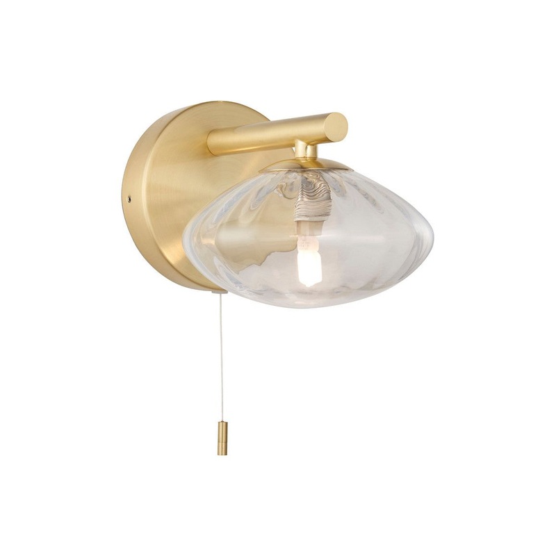 Albion Wall Light – Brushed Brass