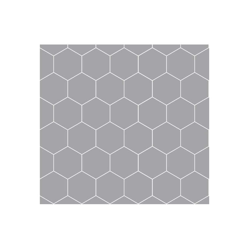 Fibo Urban – Medium Grey (Hexagonal)