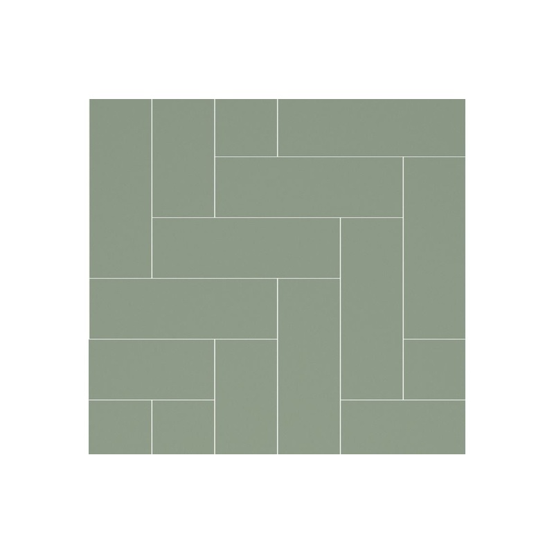 Fibo Urban – Olive Green (Straight Herringbone)