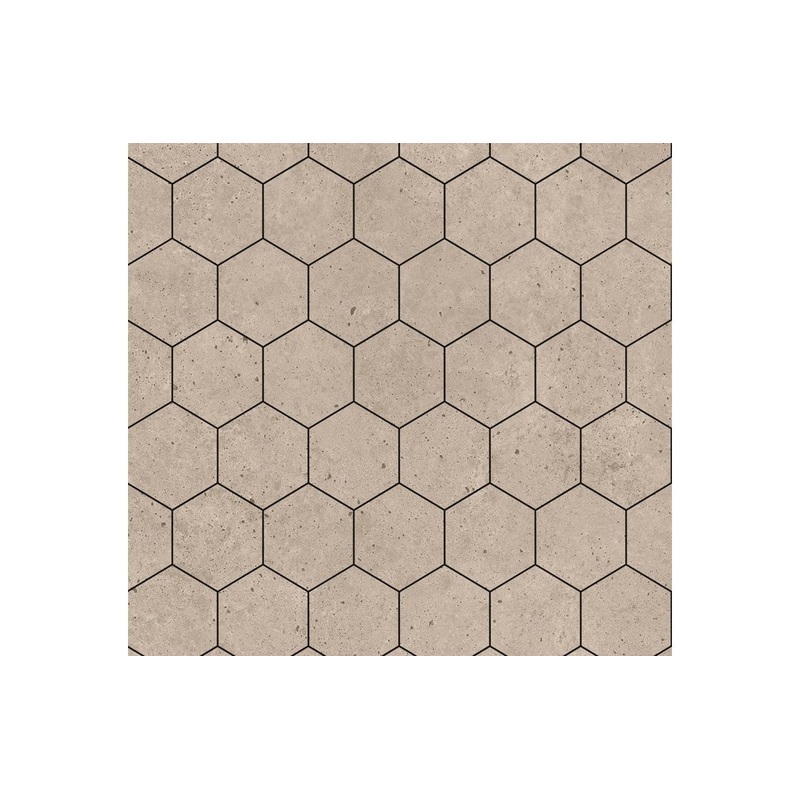 Fibo Urban – Rough Cement (Hexagonal)