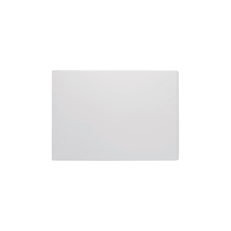 Plain 750mm End Panel – White