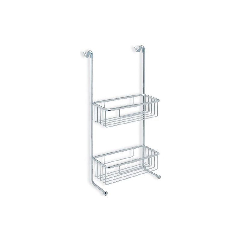 Trudelle 2-Tier Shower Caddy – Chrome