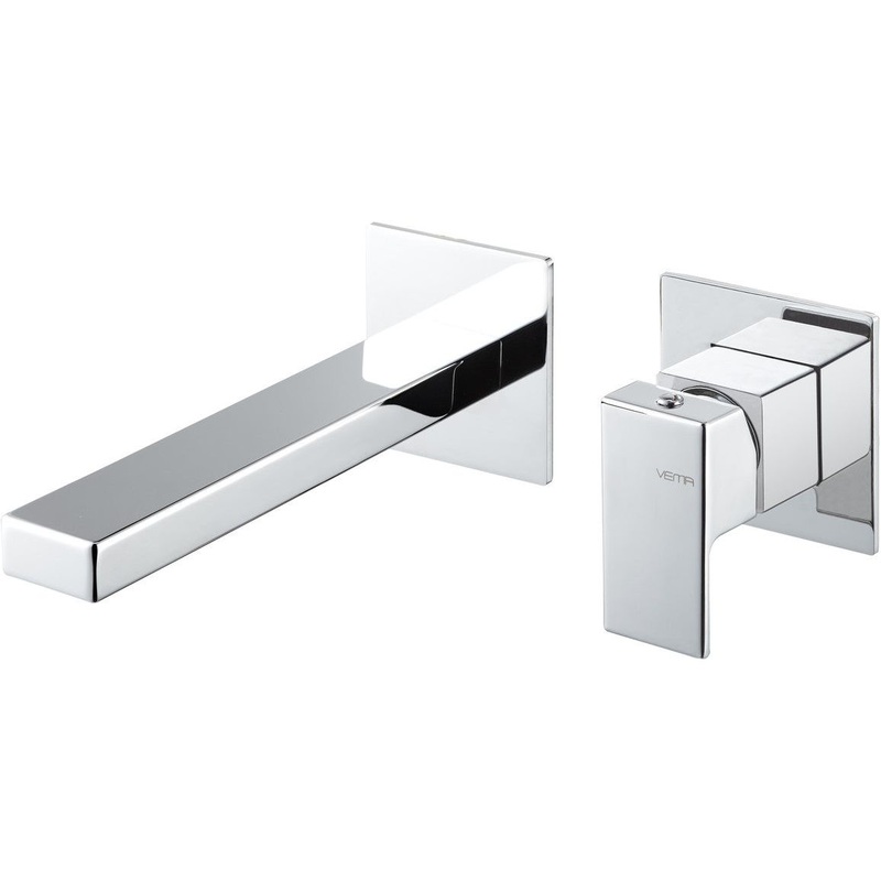 Vema Lys Wall Mounted Basin Mixer – Chrome