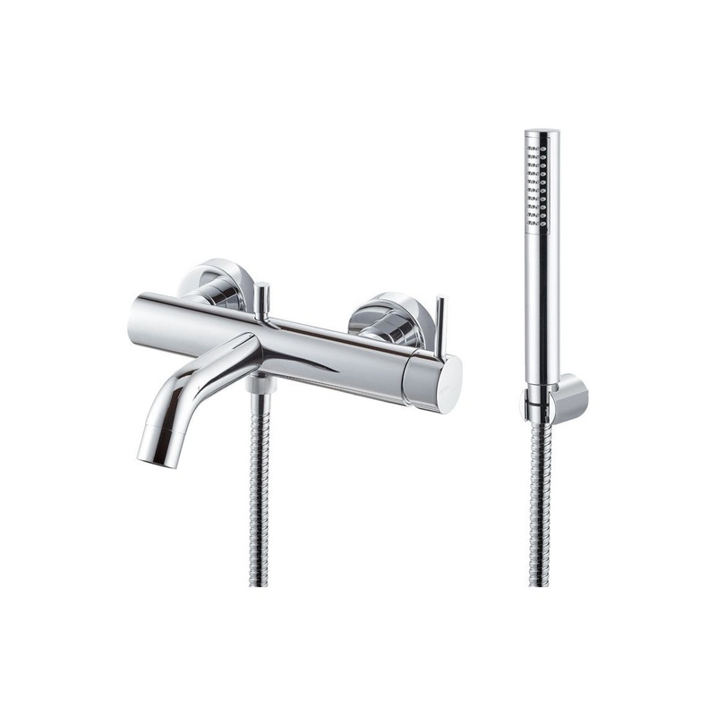 Vema Maira Wall Mounted Bath/Shower Mixer – Chrome