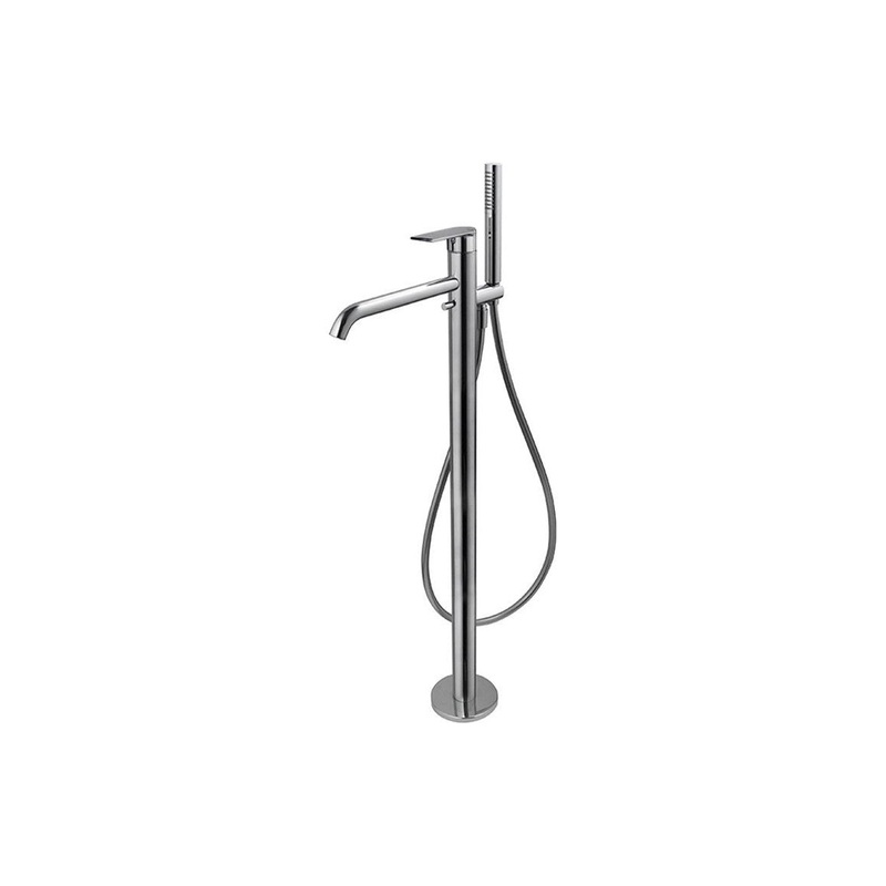 Vema Timea Floor Standing Bath/Shower Mixer – Chrome