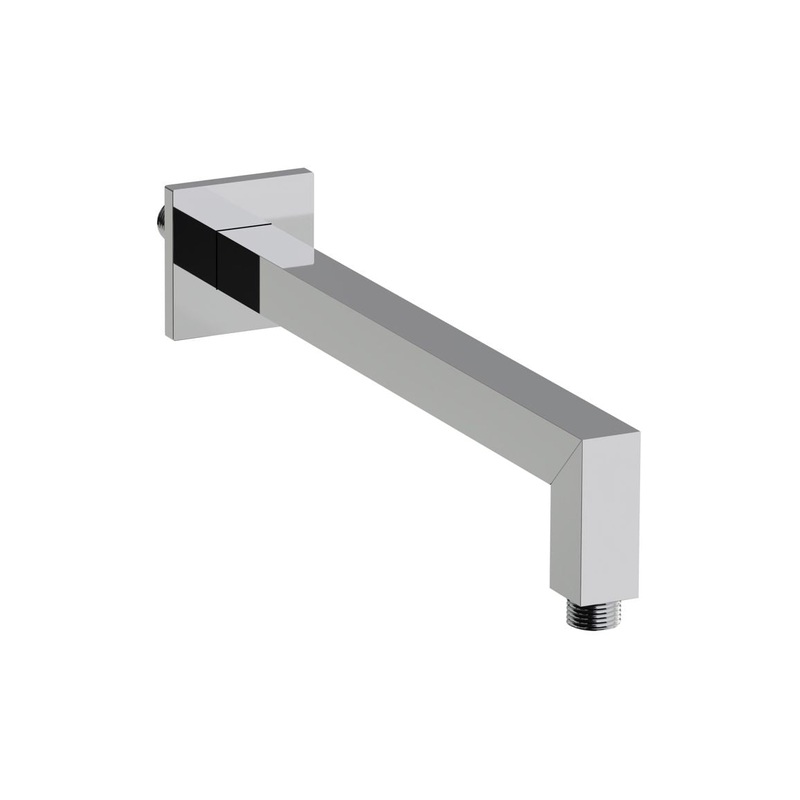 Abode Euphoria Wall Mounted Square Shower Arm – Chrome