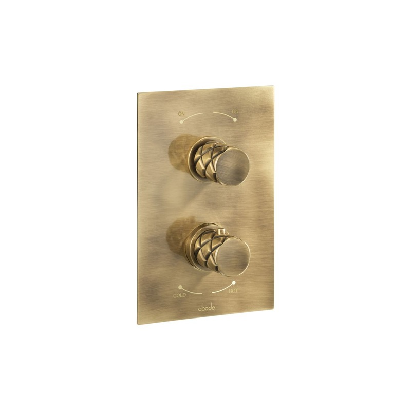 Abode Kite Concealed Shower (2 Exit) – Antique Brass
