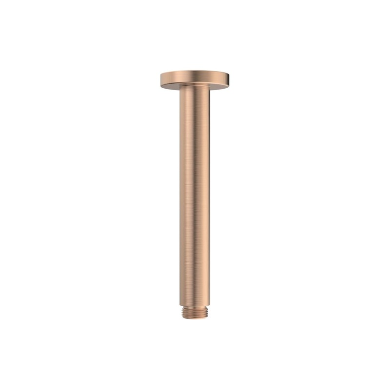 Berry 180mm Round Ceiling Arm – Brushed Bronze