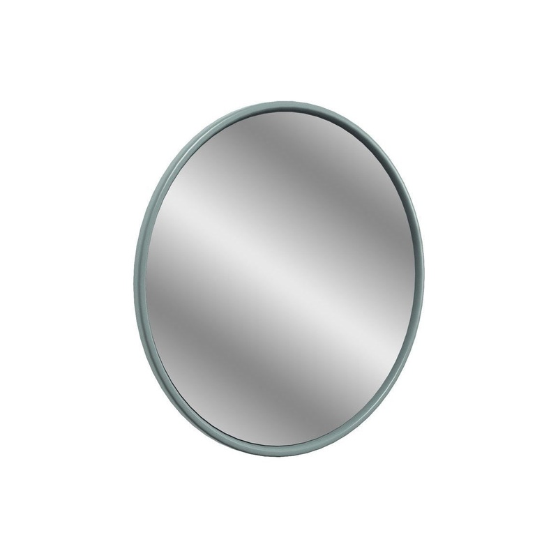 Paddock 550x550mm Round Mirror – Grey Ash