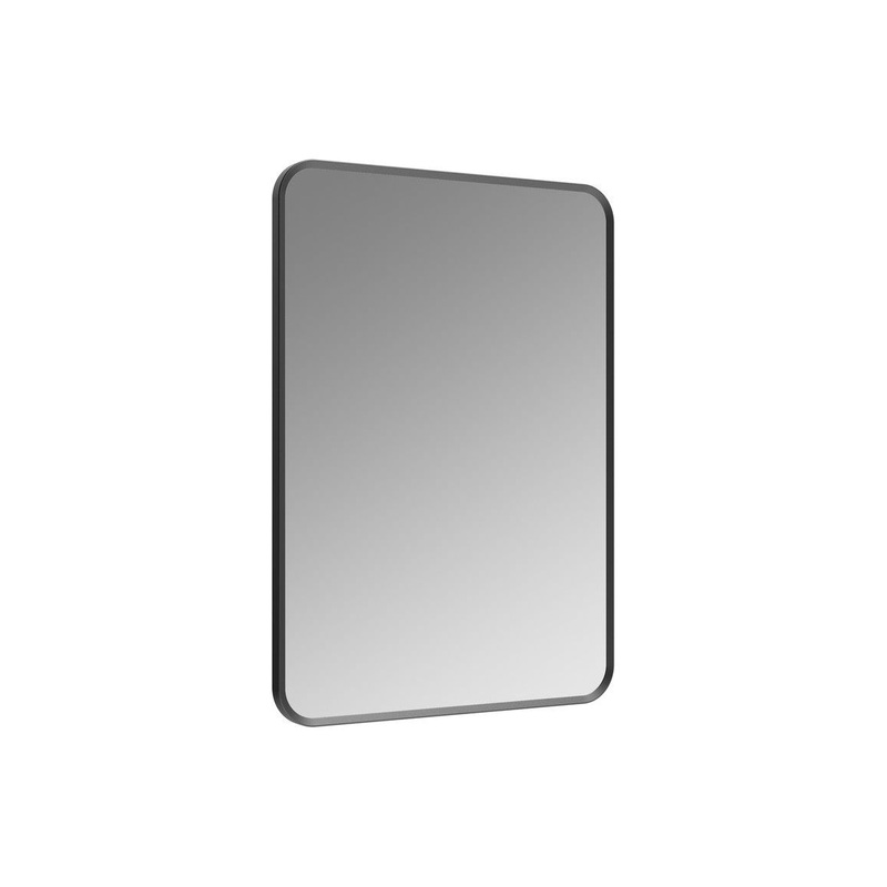 Sangha 600x800mm Rectangle Mirror – Matt Black