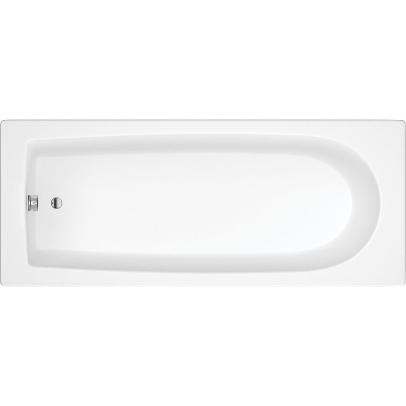 Nue Round Single End SUPERCAST 1600x700x550mm 0TH Bath w/Legs