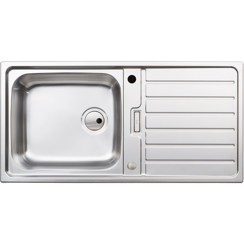 Abode Neron 1B & Drainer Inset Sink – St/Steel
