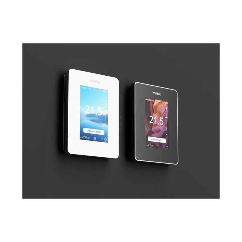 Warmup 6iE Smart Wi-Fi Thermostat – Onyx Black