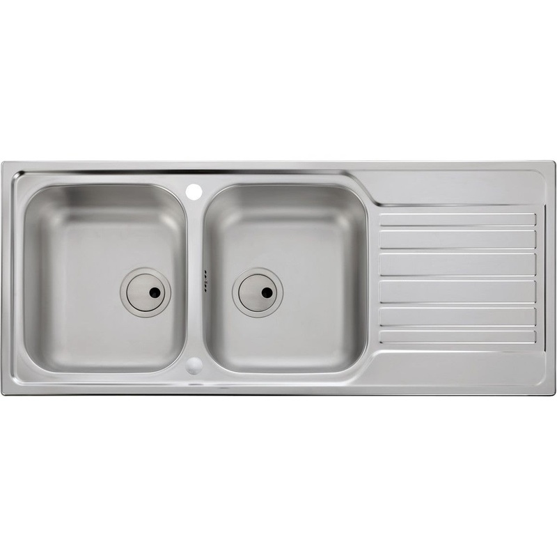 Abode Connekt 2B & Drainer Inset Sink – St/Steel