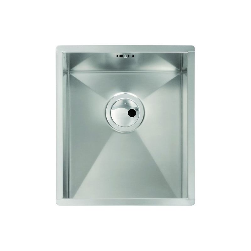 Abode Matrix R0 340mm Square 1B Undermount Sink – St/Steel