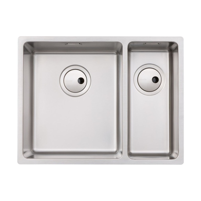 Abode Matrix R15 1.5B LHMB Undermount/Inset Sink – St/Steel