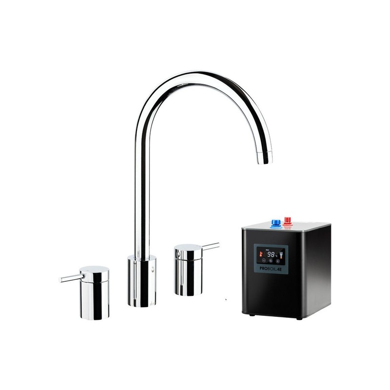 Abode Profile 4 IN 1 3 Part Tap & Proboil.4E Tank – Chrome