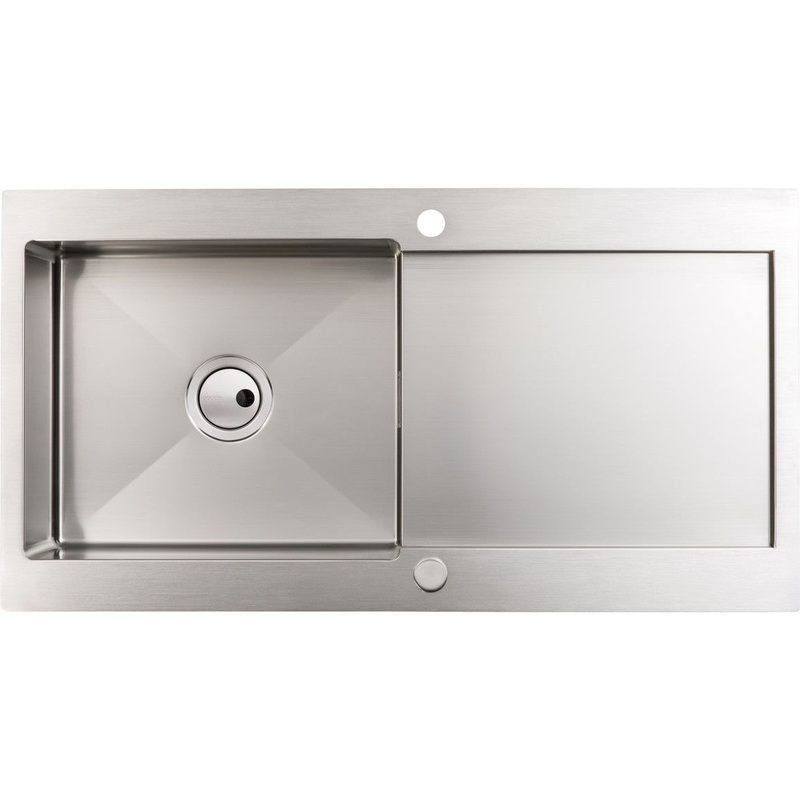 Abode Verve 1B & Drainer Inset Sink – St/Steel