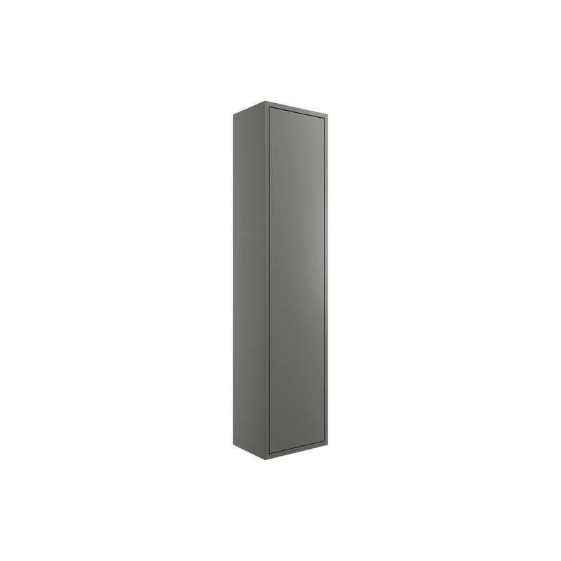 Frontage 300mm 1 Door Wall Hung Tall Unit – Matt Grey