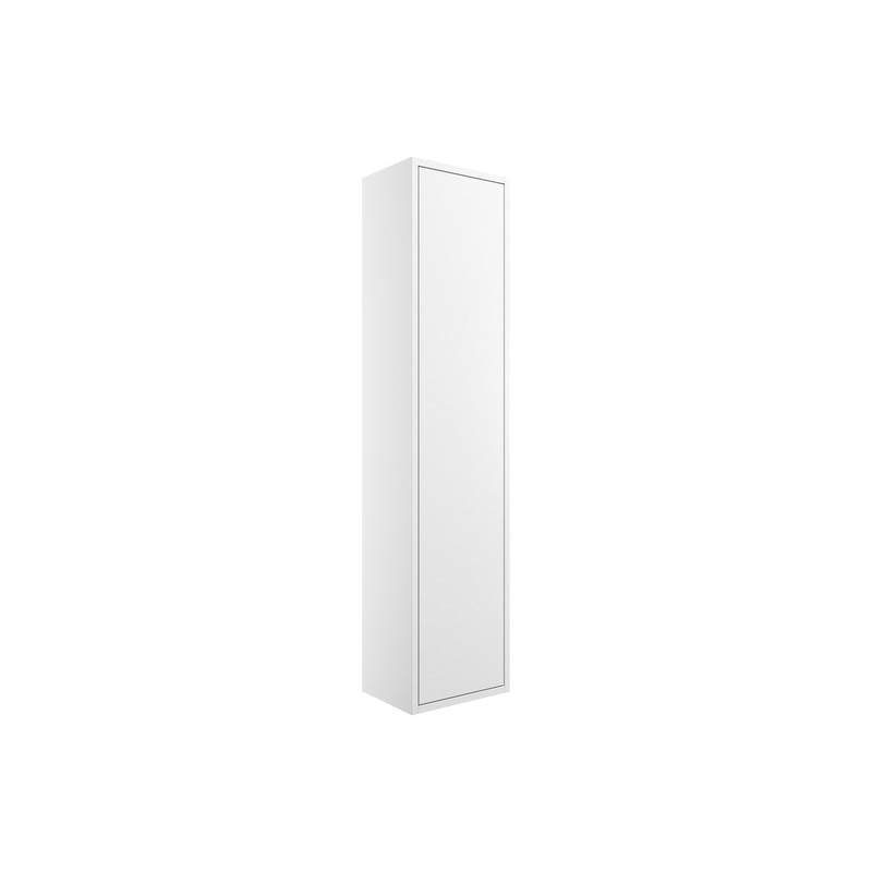 Frontage 300mm 1 Door Wall Hung Tall Unit – Matt White