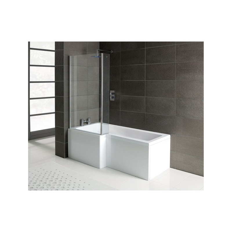 L-Shape Single End 1700×700-850x410mm 0TH Bath Only (LH)