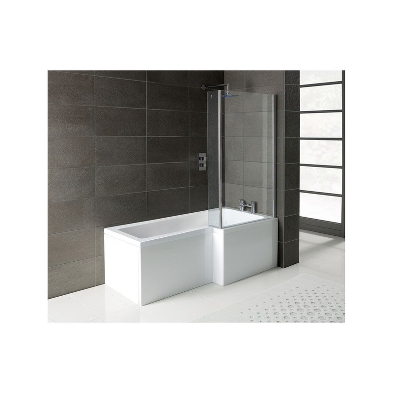 L-Shape Single End 1700×700-850x410mm 0TH Bath Only (RH)