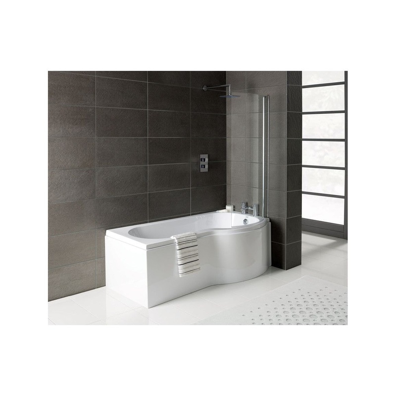 P-Shape Single End 1700×700-850x410mm 0TH Bath Only (RH)