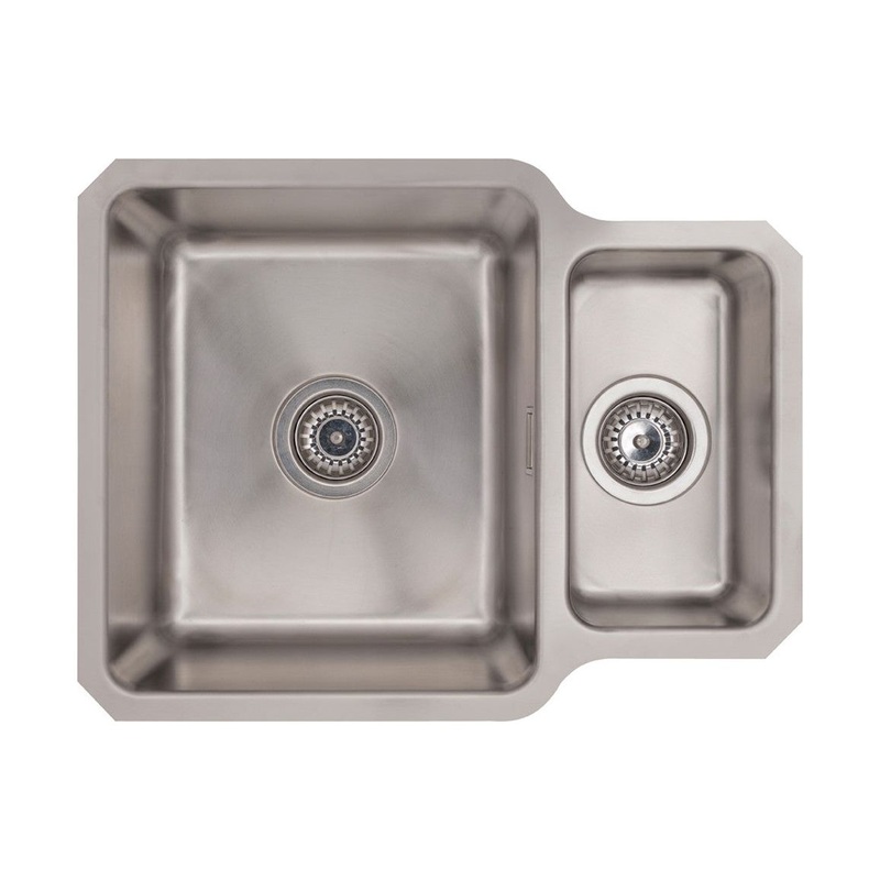 Prima+ 1.5B R25 Reversible Undermount Sink – St/Steel