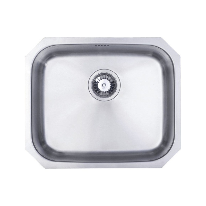 Prima 1B Large Undermount Sink – Polished Steel